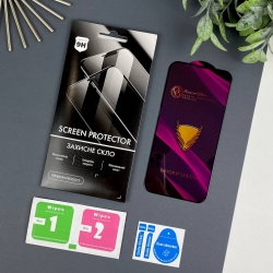 Захисне скло 5D Full для Apple iPhone 13 / 13 Pro / 14 Speaker protection 