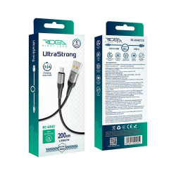 Кабель USB Ridea RC-US42 UltraStrong MicroUSB 3A 2m 