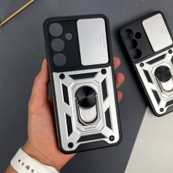 Протиударний чохол Samsung Galaxy S24 Plus Срібний