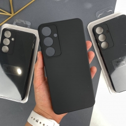 Силіконовий чохол Samsung Galaxy S24 Plus Чорний (18)