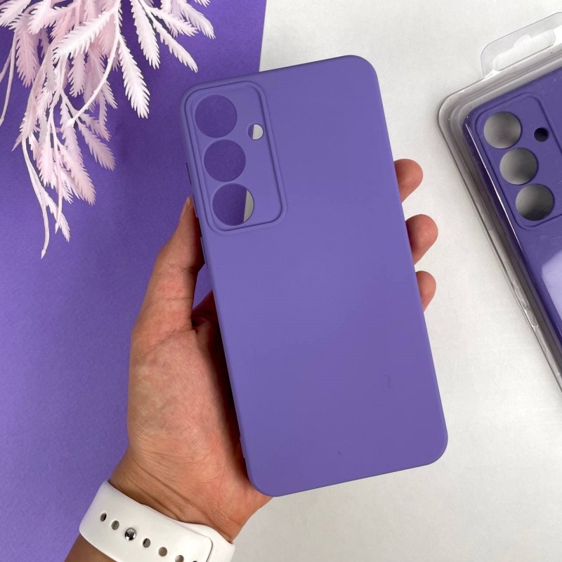 Силіконовий чохол Samsung Galaxy S24 Plus Лавандовий (39)