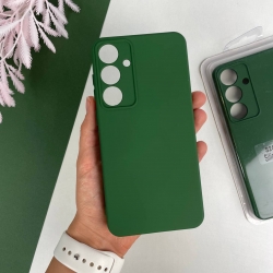 Силіконовий чохол Samsung Galaxy S24 Plus Темно-зелений (54)
