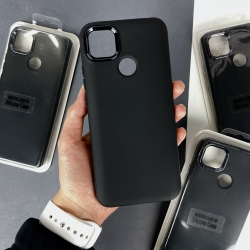 Силіконовий чохол на Xiaomi Redmi 9C / Poco C3 / Redmi 10A with metal Чорний (18)