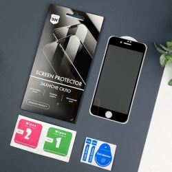 Захисне скло Антишпигун Anti Spy iPhone 7 / 8 / SE 2020 Black