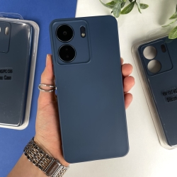 Силіконовий чохол для Xiaomi Redmi 13C 4G / Poco C65 Темно-синій (8)
