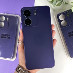 Силіконовий чохол для Xiaomi Redmi 13C 4G / Poco C65 Яскраво-фіолетовий (34)