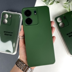 Силіконовий чохол для Xiaomi Redmi 13C 4G / Poco C65 Темно-зелений (54)