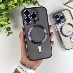 Чохол із MagSafe на Айфон 16 Pro Max. Color Silicone Case з MagSafe для iPhone 16 Pro Max Лавандовий 